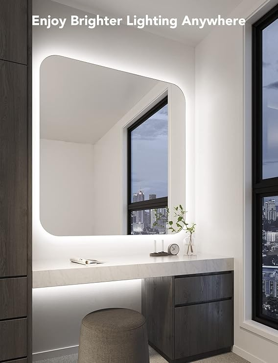 Govee Warm White LED Strip Lights, Bright 300 LEDs, 3000K Dimmable Light Strip 16.4ft with Control Box, LED Lights for Bedroom, Kitchen Cabinets, Living Room, ETL Listed Adapter Included