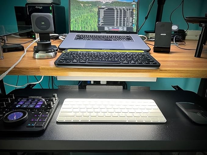 ASOKO Under Cabinet Led Lighting, 12 Inch Light Strip Bar, Daylight White 5000K Dimmable Plug in USB Light, Small Thin Led Under Counter Lighting for Kitchen/Room/Shelf/Desk/Display Case